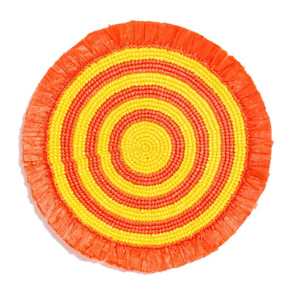 Woven Fringe Placemats Von Gern Home