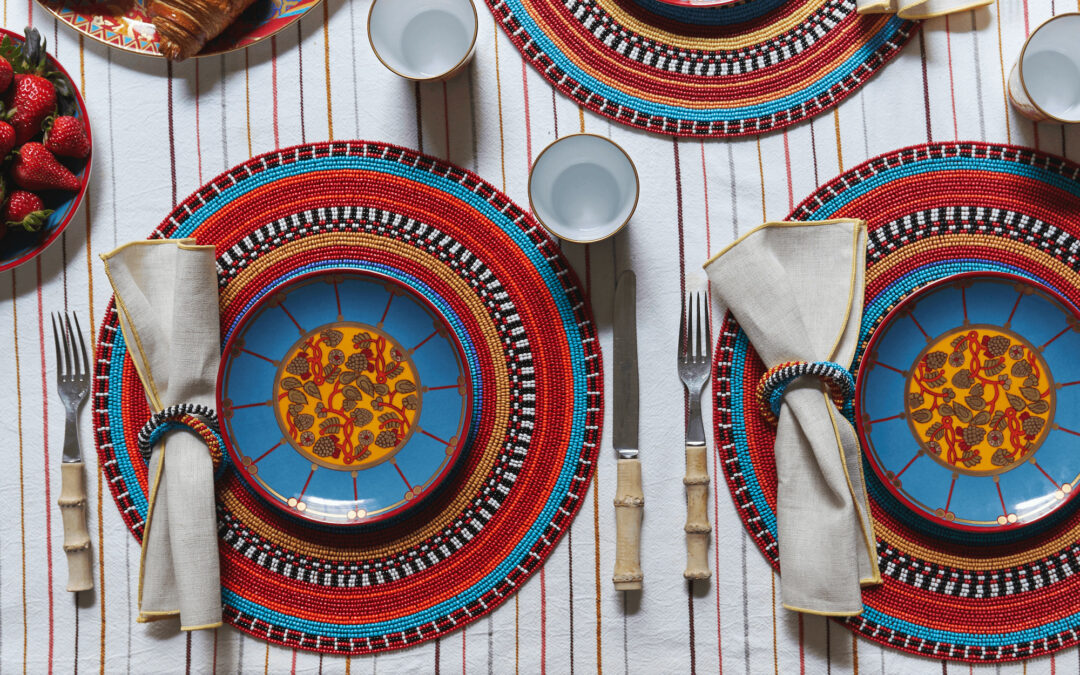 Beat the Winter Blues with a Colorful Table Setting