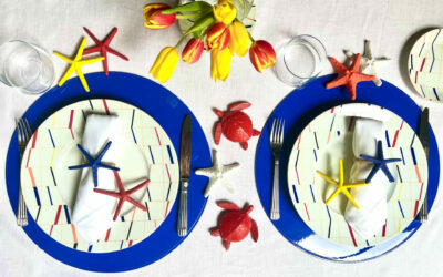 Classic Memorial Day Table Settings with a Modern Twist