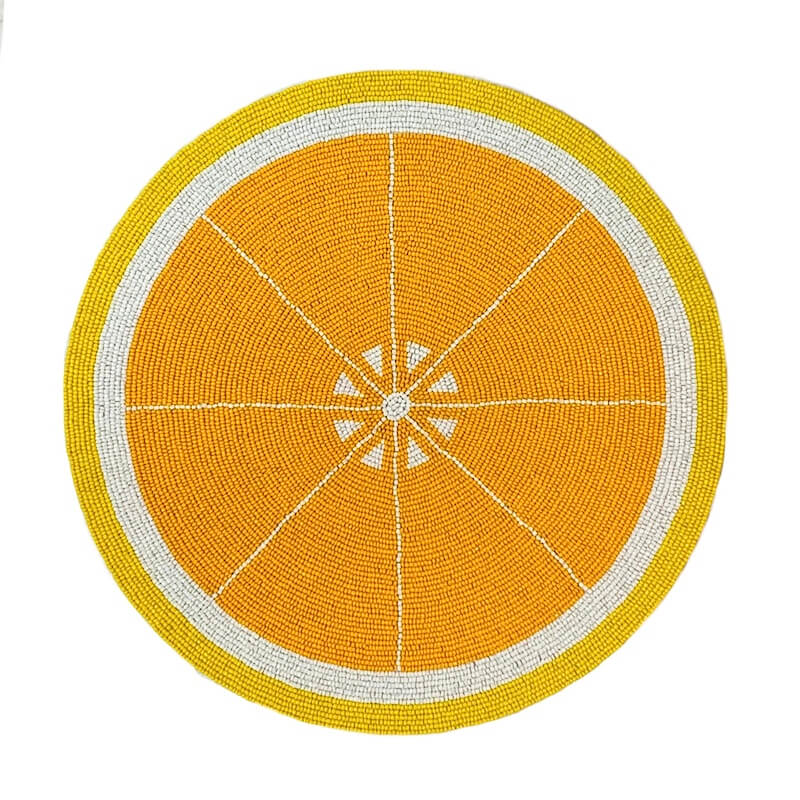 Lemon Placemats, Set of 2 Von Gern Home