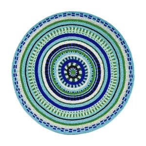 Maasai Blue Placemats, Set of 2